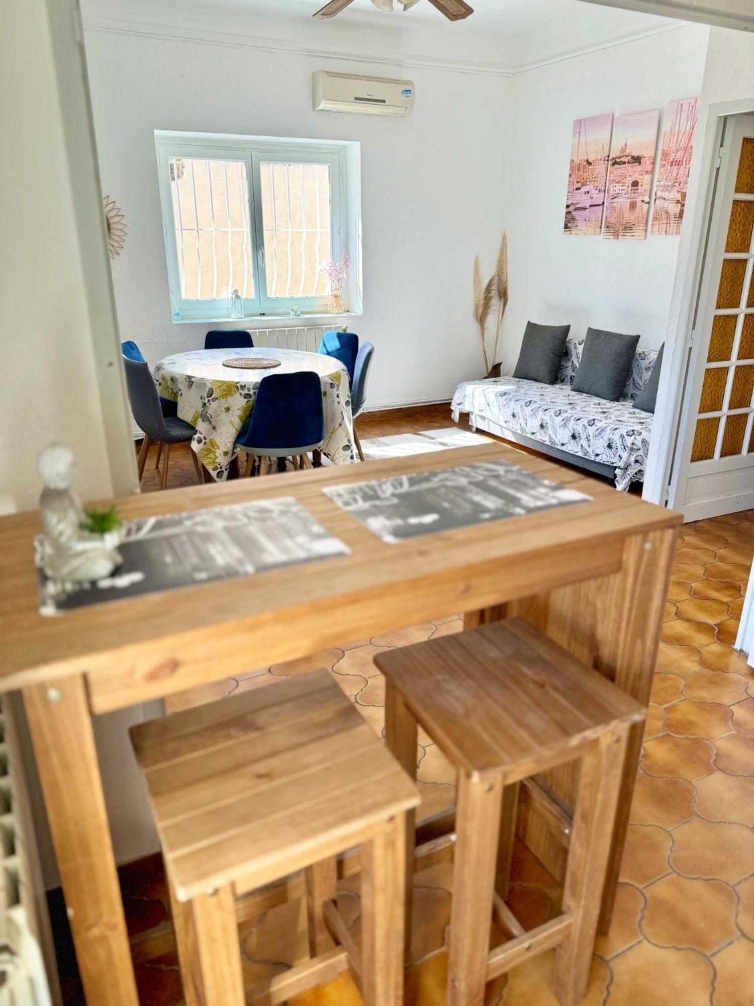 Maison Confort & Silence, Jardin & Barbecue Marseilles Exterior foto